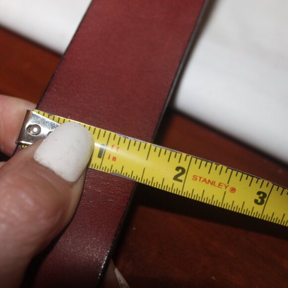 Wehmeiers New Orleans Texas Lone Star Removable Buckle Belt M - Picture 5 of 7